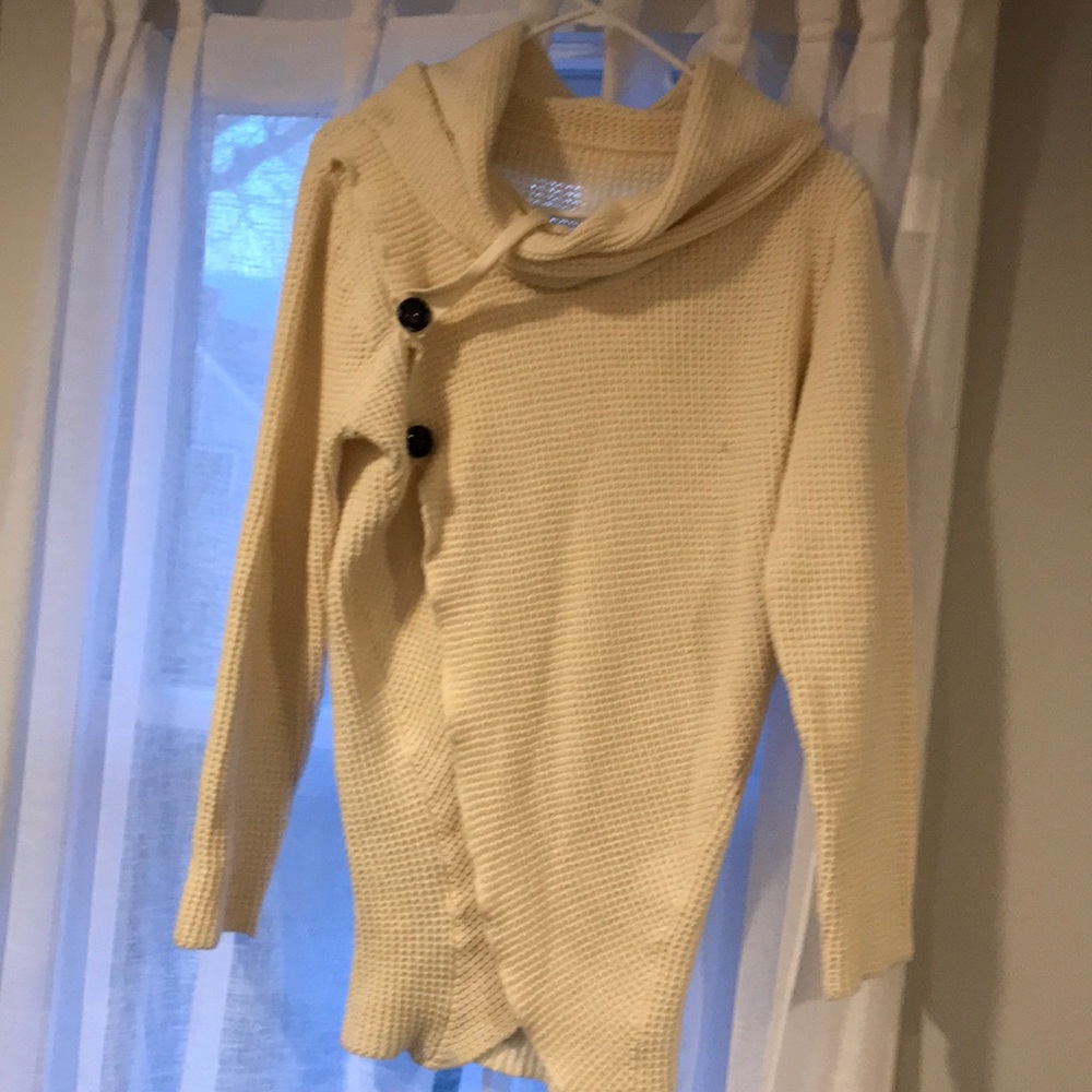 Cowl neck sweater